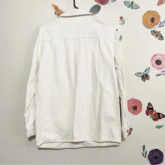 Sézane White Will Jacket M - Picture 4 of 13